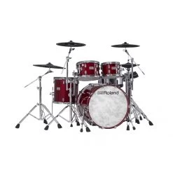 Roland VAD706 V Drums Acoustic Design Drum Kit In Gloss Cherry