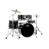 Mapex Venus 5 Pce 22" Euro Size Drum Kit In Black Galaxy Sparkle -musical instrument ve5294ftcvh 1