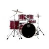Mapex Venus 5 Pce 22" Euro Size Drum Kit In Crimson Red Sparkle -musical instrument ve5294ftcvm 1