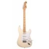 SX Vintage Style Electric Guitar In Vintage White -musical instrument ves57vwh